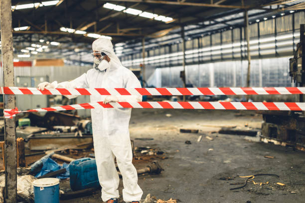 Professional Hoarding Cleanup technician working in Avon, CO
